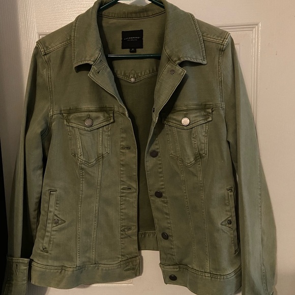 Women’s Green Denim Jacket - Picture 2 of 8